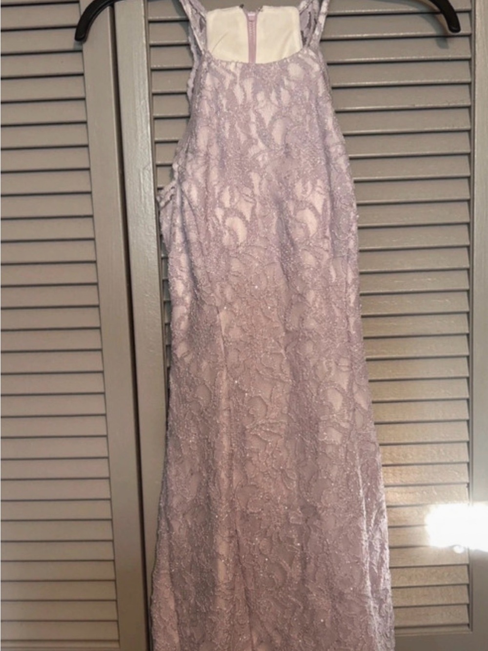 Morgan & Co. Lavender Lace mini Dress